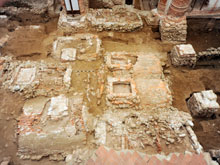 Panoramica scavo archeologico in corso