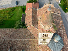 La Morra (CN) Chiesa dell'annunziata da drone