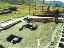 Piccolo San Bernardo (LA THUILE, AO) - MANSIO ROMANA. CASSERATURA MURI PER CONSERVAZIONE 