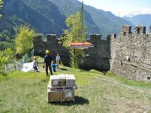 Allestimento cantiere